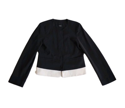 Max & Co Black And White Short Jacket Blazer size UK14 US10