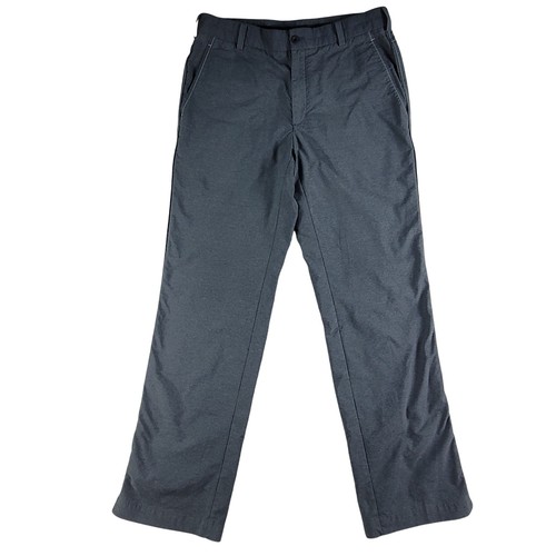 Nike Golf Pants Mens M 32x32 Gray Excellent Dri-FIT Flat Front 539935-010