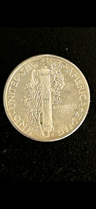 1944 XF , P, MERCURY DIME , FULL BANDS , ABSOLUTE BEAUTY, A A WEINMAN DESIGNER!