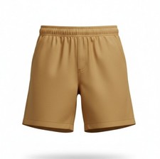 Carter's Tan Boys Classic Shorts Elastic Waist EUC Size 5 Front Pockets