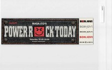 Bon Jovi Japan Music Sticker1997 Hard Rock Heavy Metal D394 7d5
