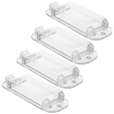 4Pcs Reusable Transparent Light Switch Covers Child Safety Paddle Guard for Home