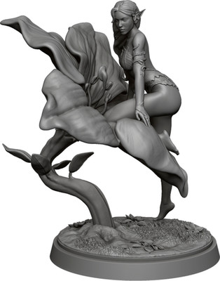 Vortex Studios - Forest Guardians - Azalea - 75mm Pin Up/Figur/Modell/Diorama