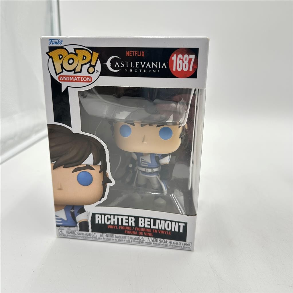 Funko Pop! Bobblehead de vinilo Netflix Castlevania Nocturne Richter Belmont #1687