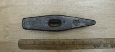 Vintage Warwood 4lb. Straight Peen Sledge Hammer Head,6-3/4",Blacksmith,XLINT!