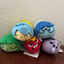 New with tags inside out Disney Tsum Tsum plushies