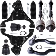Front Lower Control Arm Ball Joint Tie Rod End Suspension For 2005-2015 Nissan