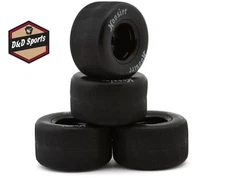 1RC (1RC5572) -  1/18 Asphalt Modified Hoosier Tires (Black) (4) (F/R)