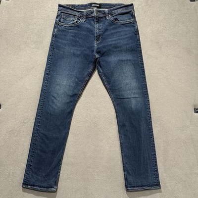 Revtown Jeans Mens 36x32 (36x30) Blue Decade Denim Sharp Regular Fit Medium Wash