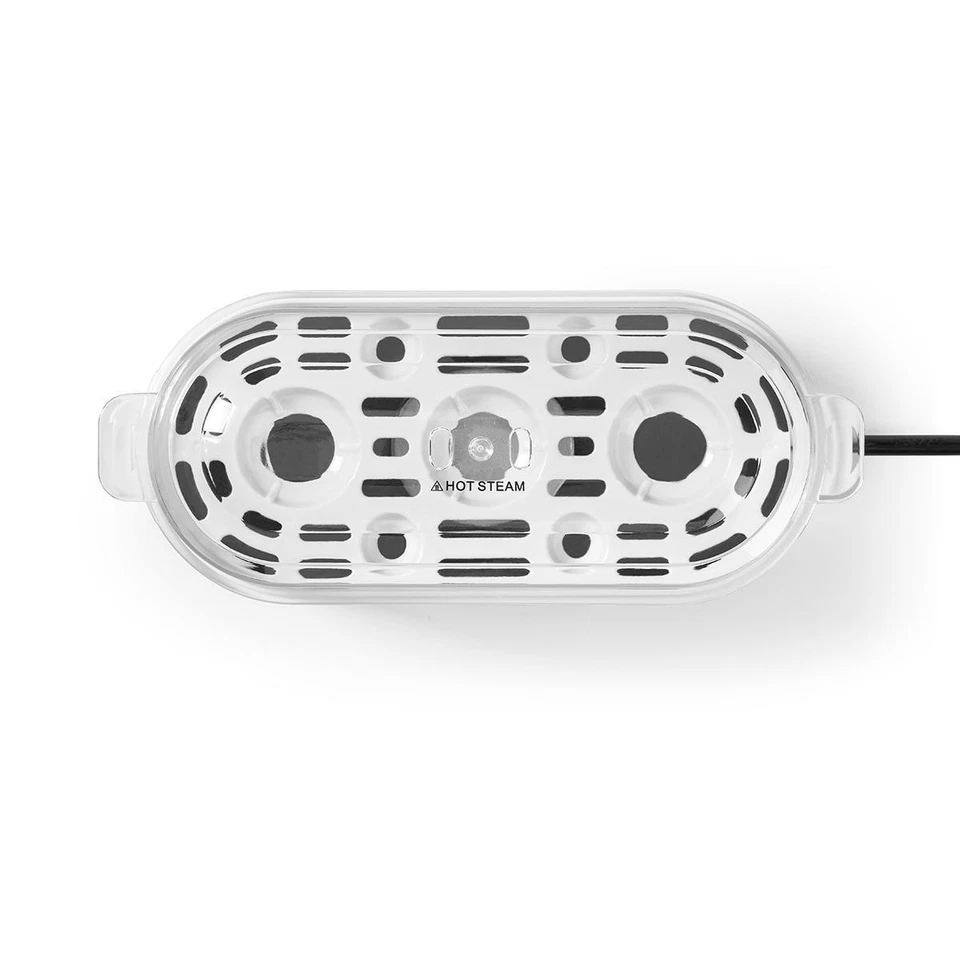 CUOCI UOVA BOLLITORE IN ACCIAIO INOSSIDABILE CARAFFA ROMPI UOVA INCLUSA NEDIS - Immagine 4 di 4