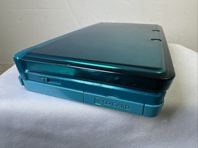 Nintendo 3DS Handheld Console Aqua Blue CTR-001 (USA) W/Charger & Game Tested