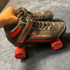 Roller Derby M4 Viper Quad Roller Skates Black and Red