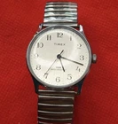 VTG Timex 33mm Easy To Read Unisex Mechanical Wind Up Movement Runs Great In VGC