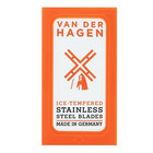 VAN DER HAGEN Double Edge Razor Blades 5 Count Stainless Steel Made in Germany — photo 3