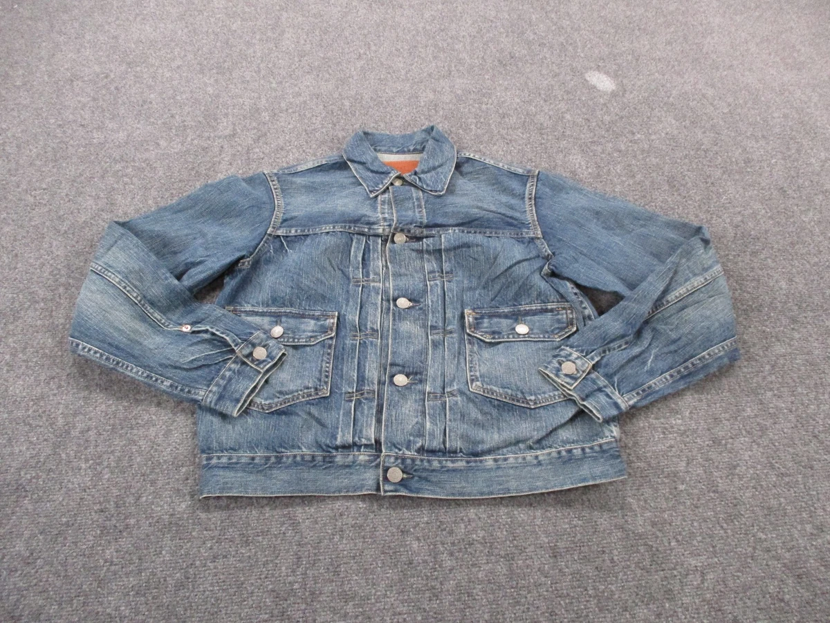 RRL 蓝色牛仔外套、夹克、背心男士| eBay
