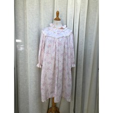 1970 GILLIGAN  O'MALLEY White And Pink Floral Nightgown