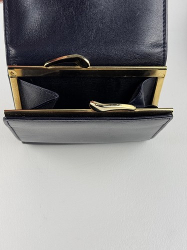 Borsa a tracolla piccola vintage Salvatore Ferragamo pelle nera fibbia Gancini - Foto 21 di 22