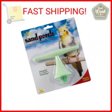JW Pet Company Insight Sand Perch T Perch Bird Accessory, Regular, Assorted Colo