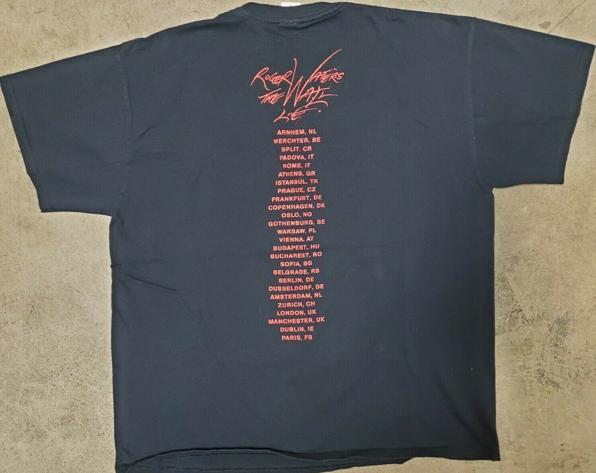 Roger Waters: The Wall LIVE T-Shirt Size XL | eBay