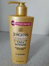 Jergens Natural Glow Tan Extender Daily Moisturizer Lotion For All Skin Tones