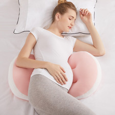 Pregnant Women Pillow Multi-Function Side Sleeper Protect Waist Sleep Pillow Abd