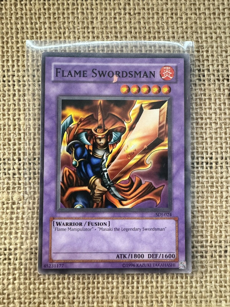 Yu-Gi-Oh! Flame Swordsman SDJ-024 | eBay