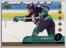 2002-03 Upper Deck Exclusives #249 Fredrik Olausson 53/75