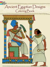 Ancient Egyptian Designs Coloring Book (Dover Design Coloring Books) - GOOD