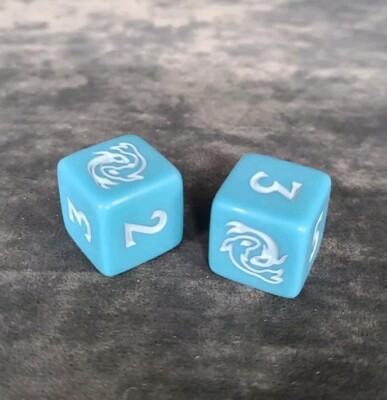 Avatar Legends Roleplay RPG Tui & La Dice D6 Pair Free RPG Day 2024