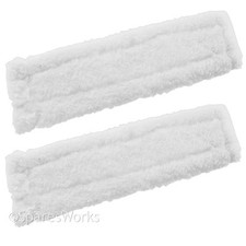 2 x UNIVERSAL Spray Bottle Cover Cloth Glass Cleaner Pads for Window Vacuum Vac