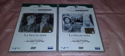 2 Boxen + 4 neue DVDs + Fasc Regie Rai - DER SCHWARZE PFEIL Ep 1-7 komplett Goggi