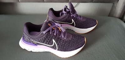 Nike React Infinity  EU 38 klein wie Größe 36 Womens Purple Lila