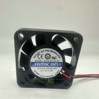 1 pcs JAMICON KF0410S1H-R 4010 DC12V 1.2W 4cm chassis cooling fan