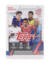 TOPPS 2022-23 UEFA CHAMPIONS LEAGUE SOCCER FACTORY SEALED BLASTER (7 PACK) BOX