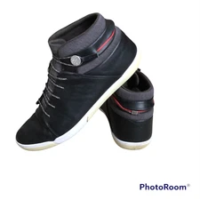 PLAE Abra Men’s 11.5 (Women’s 13 ) Black Waterproof High Top comfort Shoes READ