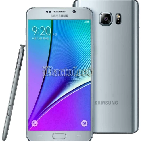Samsung Galaxy Note5 Silver Cell Phones & Smartphones