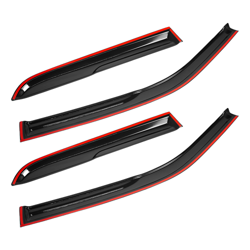 Fits 01-12 Ford Escape 05-11 Mercury Mariner Acrylic Window Visors 4Pc Set US - Picture 10 of 13