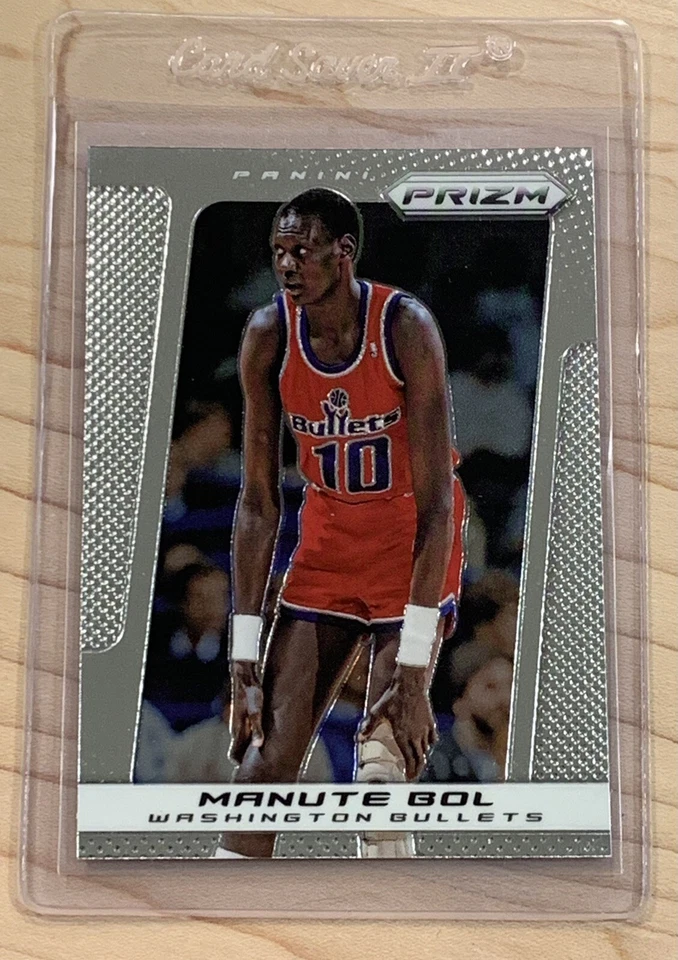 2013-14 Panini Prizm #237 MANUTE BOL 🏀 Washington Bullets 🏀 FREE SHIPPING 🏀 - Image 2 of 3