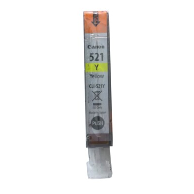 Original Canon D Encres '' Kit Cartridge CLI-521 Jaune for Pixma 550 870 3600