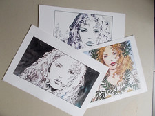 Milo Manara / Miele ( Lot 3 Art Print )  non signé  ( 33 x 23 cm )