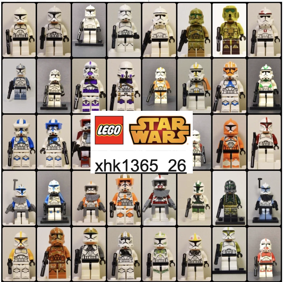 Lego star wars clone wars minifigures sale