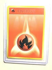 Fire (Red) Energy - Japanese Base Set - Pokemon Card - Energy - NM