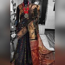 Handloom Pure Dhakai Jamdani Saree for Women  Indian Saree Executive Saree