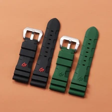 New Waterproof Watch Band Fit for Panerai Submersible Luminox Wristwatches Strap
