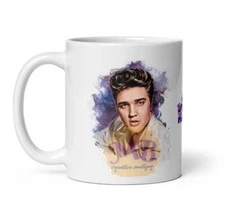 Elvis Presley Mug Cup | Elvis Presley Cute Gift Mug | Elvis Gift | Elvis Mug