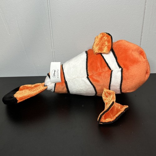 Disney Pixar Plush Finding Nemo Clown Fish Stuffed Animal Toy With Tags - Picture 5 of 9