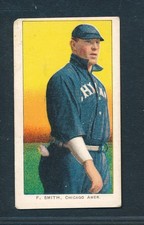 T206 Sovereign 350: FRANK SMITH Chicago White Sox ~ GOOD+ to VG crease
