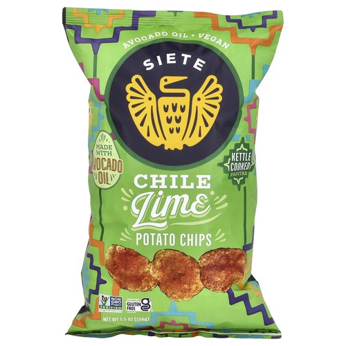 Potato Chips, Chile Lime, 5.5 oz (156 g)