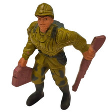 Vintage MI Army Ground Troops Military Soldier Radio Man B30 GUTS Figure 1986