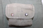 US Military Issue WWII M2 JUNGLE FIRST AID KIT Pouch with Contents Bandages WW2